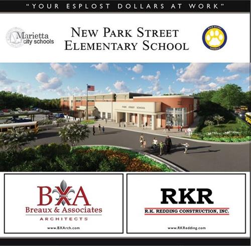 Additional Rendering of New Park Street Elementary Building